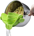 Clip-On Strainer Heat-Resistant Silicone