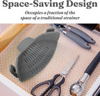 Clip-On Strainer Heat-Resistant Silicone