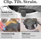 Clip-On Strainer Heat-Resistant Silicone