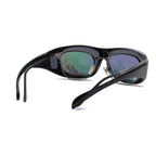 Clip-On Sunglasses Polarized Fits Over Glasses Side Shields