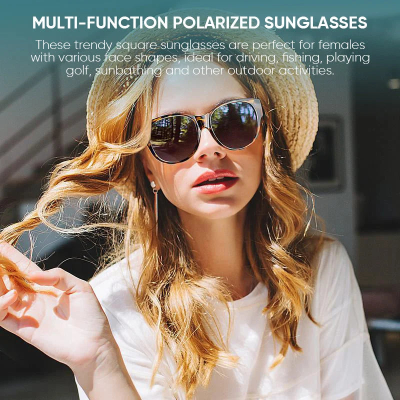 Clip-On Sunglasses Polarized UV400 Fits Large Frames