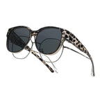 Clip-On Sunglasses Polarized UV400 Fits Over Prescription Glasses