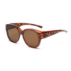 Clip-On Sunglasses Polarized UV400 Fits Over Prescription Glasses