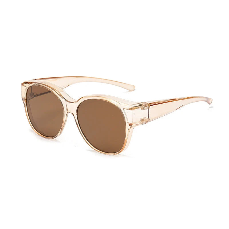 Clip-On Sunglasses Polarized UV400 Fits Over Prescription Glasses