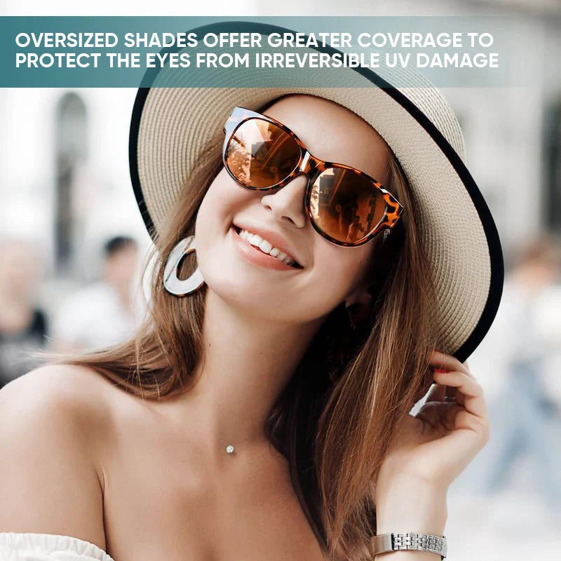 Clip-On Sunglasses Polarized UV400 Fits Over Prescription Glasses