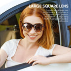 Clip-On Sunglasses Polarized UV400 Fits Over Prescription Glasses