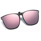 Clip-On Sunglasses Polarized UV400 Magnetic Flip-Up Magnesium Frame