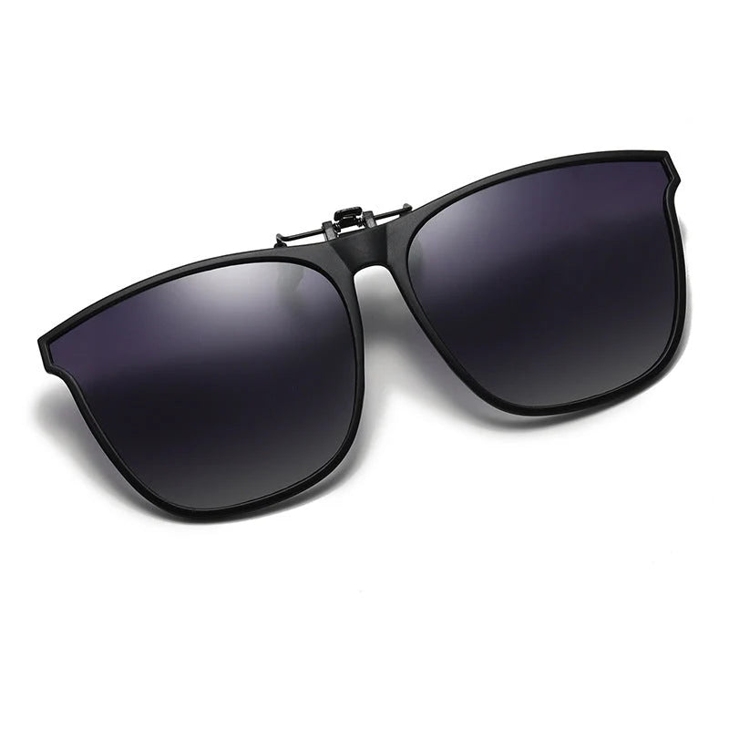 Clip-On Sunglasses Polarized UV400 Magnetic Flip-Up Magnesium Frame