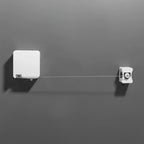 Clothes Drying Rack Retractable Wall-Mounted 6m Nylon Line