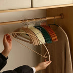 Clothes Hangers Metal Ergonomic Non-Slip Coating