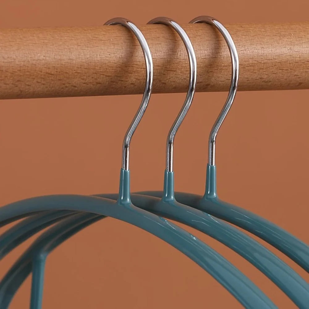 Clothes Hangers Metal Ergonomic Non-Slip Coating