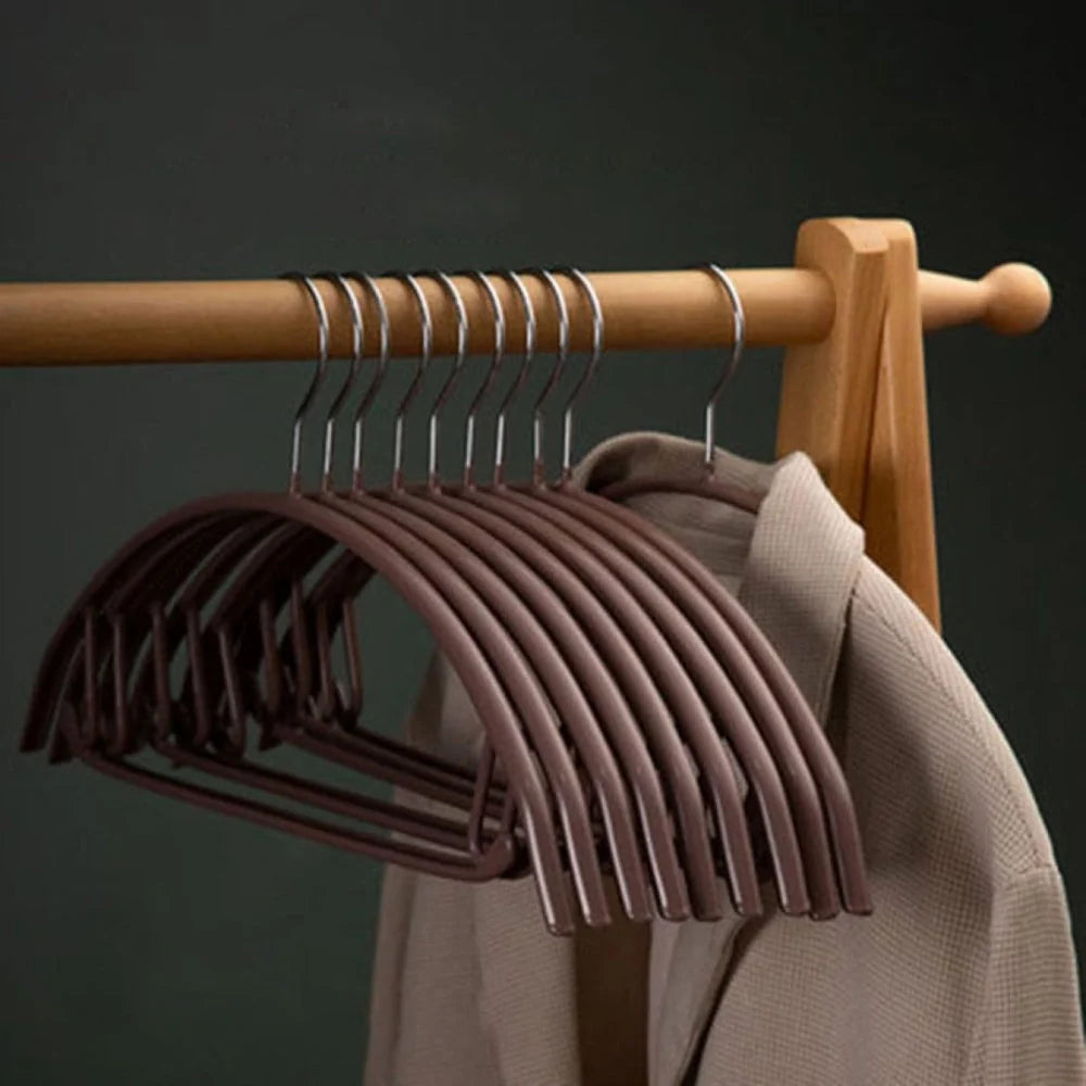 Clothes Hangers Metal Ergonomic Non-Slip Coating