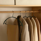 Clothes Hangers Metal Ergonomic Non-Slip Coating