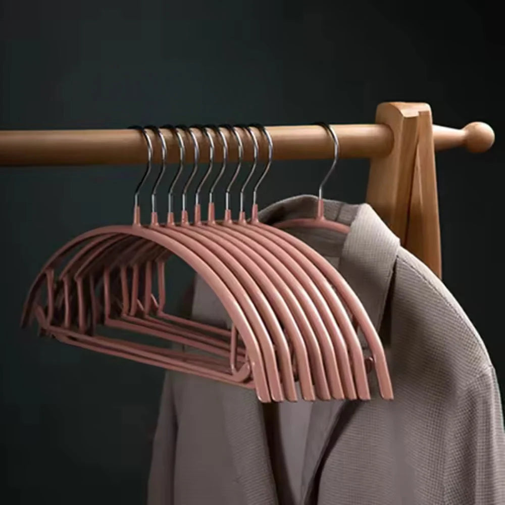 Clothes Hangers Metal Ergonomic Non-Slip Coating