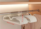 Clothes Hangers Space-Saving Non-Slip 40 Pack