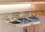 Clothes Hangers Space-Saving Non-Slip 40 Pack