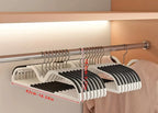 Clothes Hangers Space-Saving Non-Slip 40 Pack