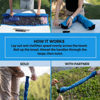 Clothes Wringer Portable Hand Crank Microfiber