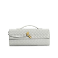 Clutch Handwoven Genuine Leather Adjustable Strap