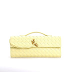 Clutch Handwoven Genuine Leather Adjustable Strap