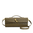 Clutch Handwoven Genuine Leather Adjustable Strap