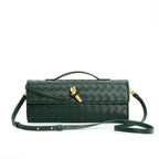 Clutch Handwoven Genuine Leather Adjustable Strap