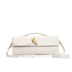 Clutch Handwoven Genuine Leather Adjustable Strap