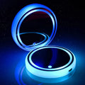 Coaster Light Sensor-Activated Color-Changing Rechargeable 15-Day Set of 2