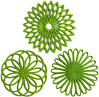 Coasters Silicone Heat-Resistant & Non-Slip Set of 3