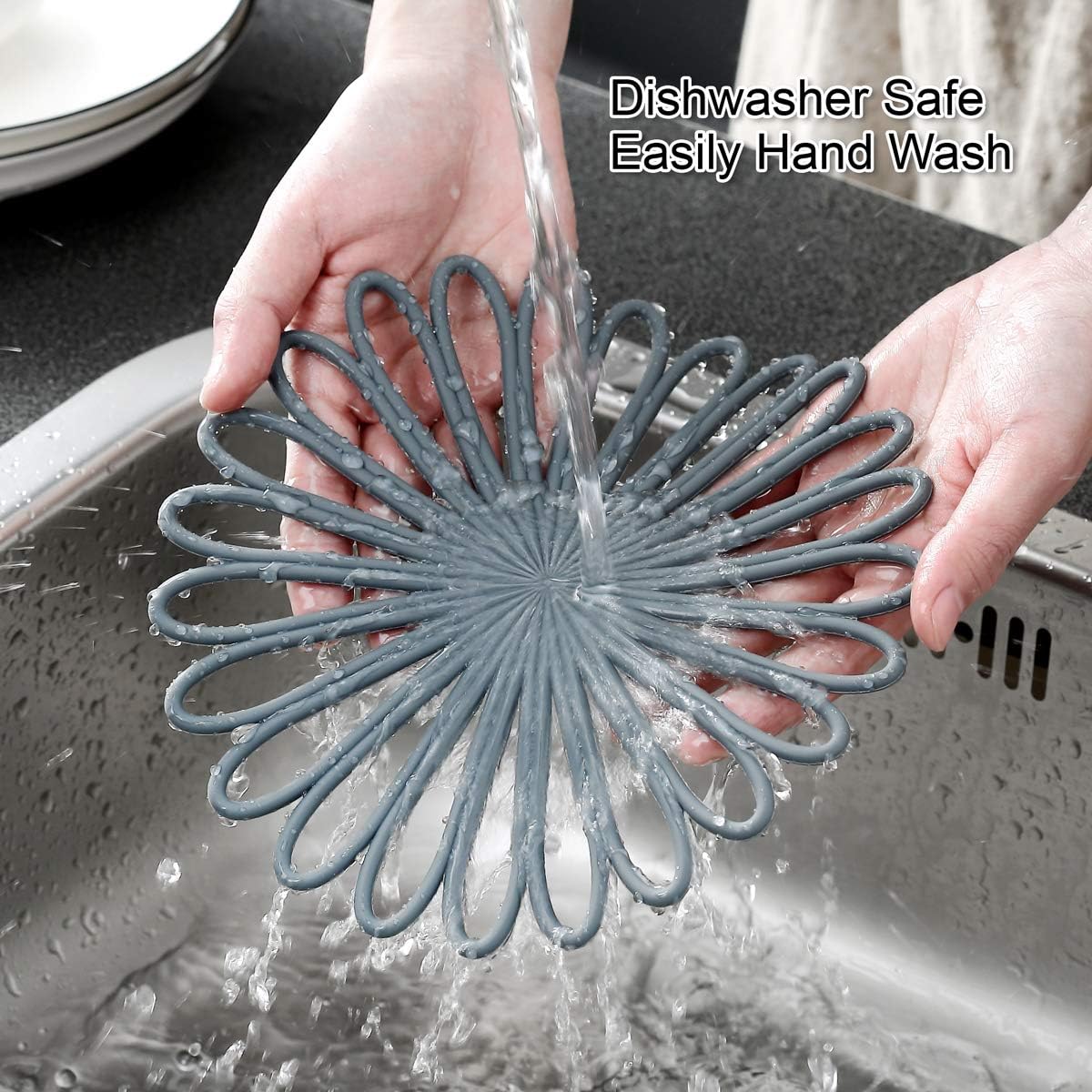 Coasters Silicone Heat-Resistant & Non-Slip Set of 3