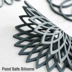 Coasters Silicone Heat-Resistant & Non-Slip Set of 3