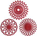 Coasters Silicone Heat-Resistant & Non-Slip Set of 3