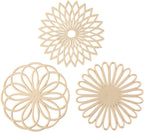 Coasters Silicone Heat-Resistant & Non-Slip Set of 3