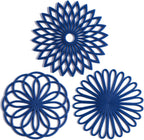 Coasters Silicone Heat-Resistant & Non-Slip Set of 3