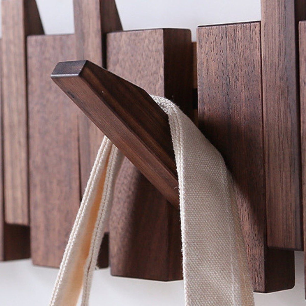 Coat Rack Handcrafted Piano-Inspired 4 To 10 Hooks