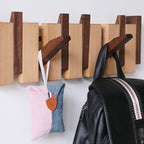 Coat Rack Handcrafted Piano-Inspired 4 To 10 Hooks