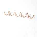 Coat Rack Wavy Wrought Iron 3 Or 5 Hooks