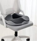 Coccyx Seat Cushion Memory Foam Removable Cover & Non-Slip Base