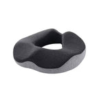 Coccyx Seat Cushion Memory Foam Removable Cover & Non-Slip Base