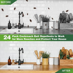 Cockroach Bait Discs Slow-Acting Colony-Killing Child & Pet Safe