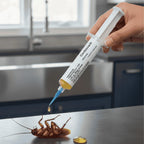 Cockroach Gel Bait Indoor Easy-Apply Syringe & Tip