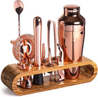 Cocktail Bar Set Stainless Steel 10-Piece