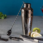Cocktail Bar Set Stainless Steel 10-Piece