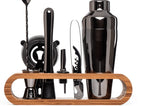 Cocktail Set Stainless Steel 10 Piece With Stand