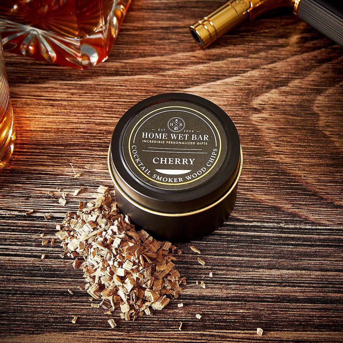 Cocktail Smoking Wood Chips Set Cherry Oak Hickory