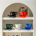 Coffee Cup Set Ceramic 100 Ml Dishwasher-Safe