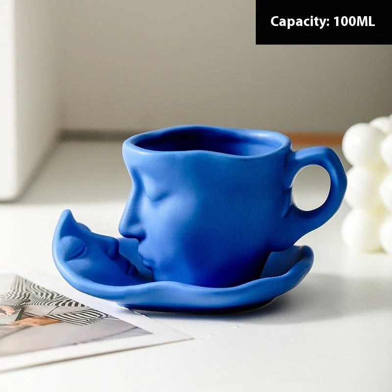 Coffee Cup Set Ceramic 100 Ml Dishwasher-Safe