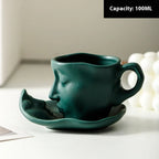 Coffee Cup Set Ceramic 100 Ml Dishwasher-Safe