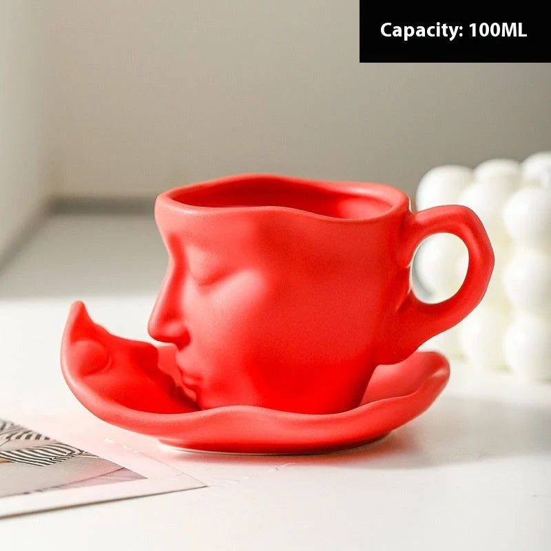 Coffee Cup Set Ceramic 100 Ml Dishwasher-Safe
