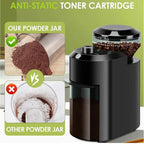 Coffee Grinder Burr 28 Settings Antistatic Container